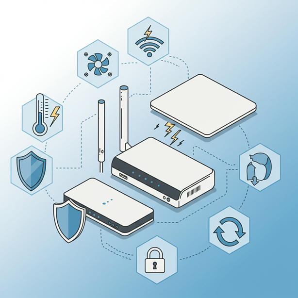 Cara Menghindari Kerusakan Modem dan Access Point WiFi